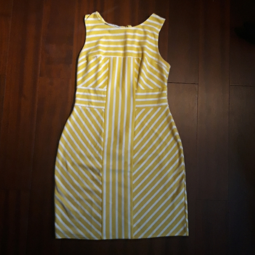 Yellow summer dress